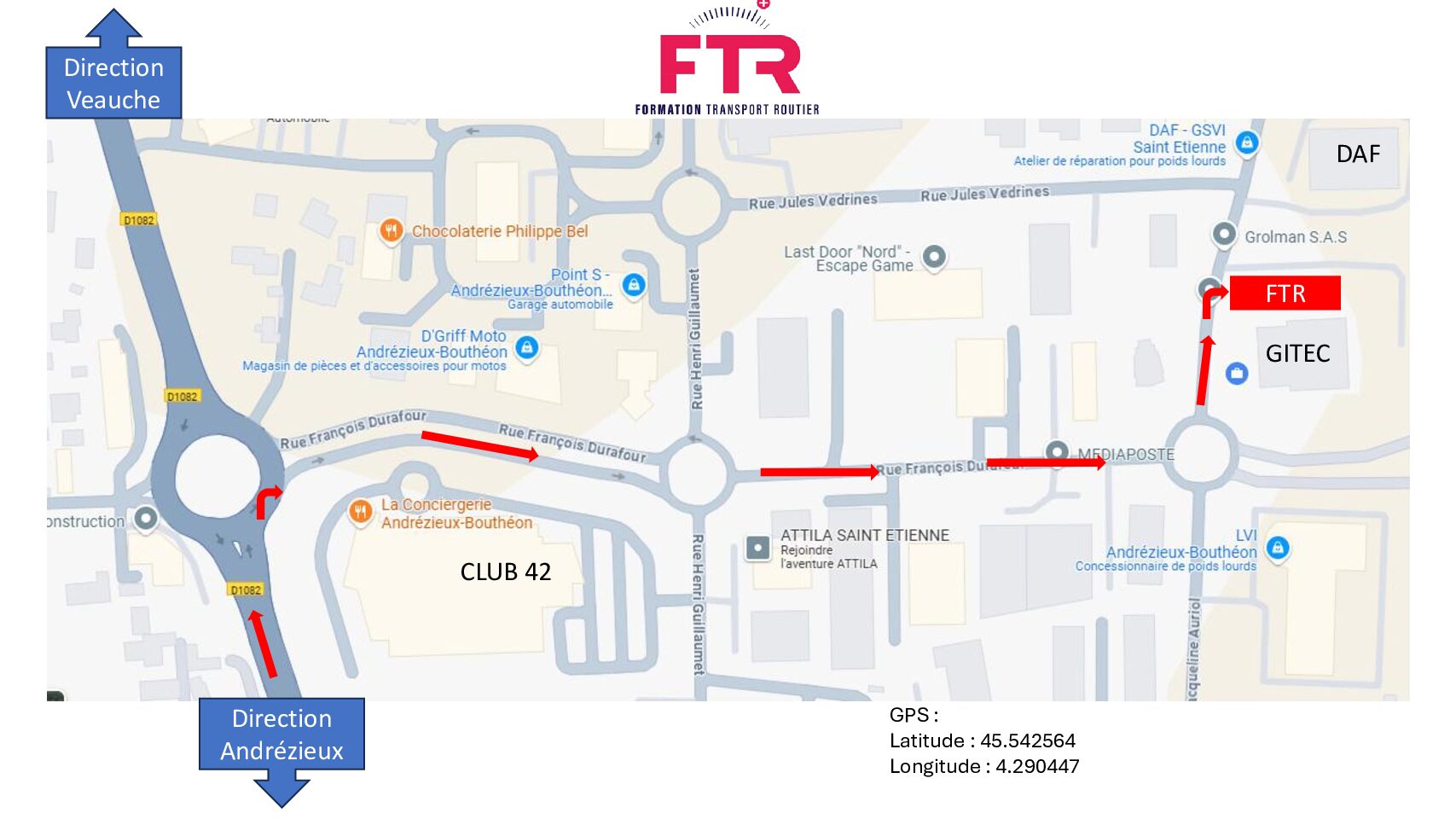 Plan Accès FTR